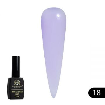 Gel pentru extensie Global Fashion Magic-Extension 12 ml, 18 Gel pentru extensie Global Fashion Magic-Extension 12 ml, 18