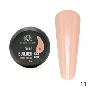Gel pentru modelarea unghiilor 15 g, Color Builder Gel, 11- Creme brulee Gel pentru modelarea unghiilor 15 g, Color Builder Gel, 11- Creme brulee