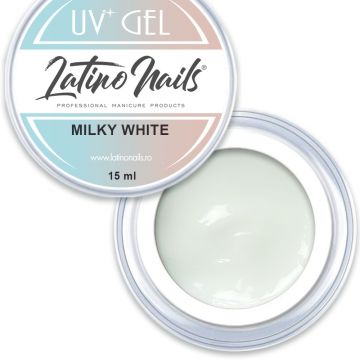 Gel Latino Nails Milky White 15 ml