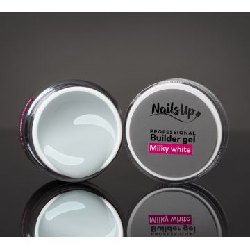 Gel UV Autonivelant NailsUp - Milky White 15g