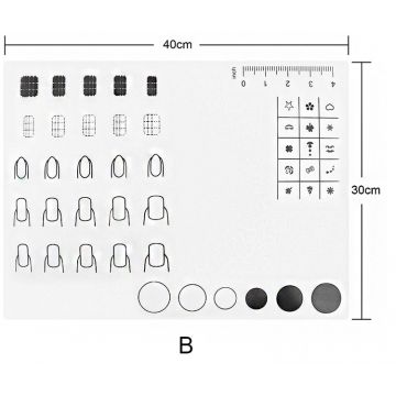 Pad de silicon pentru practica model B