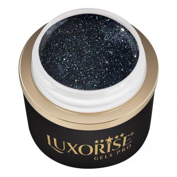 Disco Spider Gel LUXORISE, Black - Favourite Midnight, 5ml