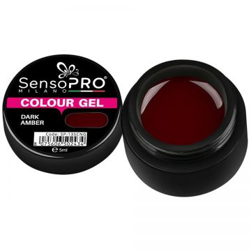 Gel UV Colorat Dark Amber 5ml, SensoPRO Milano