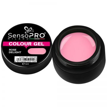 Gel UV Colorat Rose Delight, SensoPRO Milano