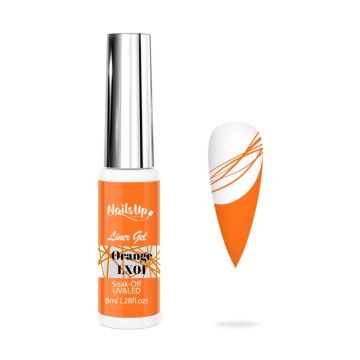 Liner Gel , NailsUp, 8 ml LX01, Orange