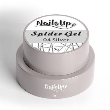 Spider Gel NailsUp - 04 Silver