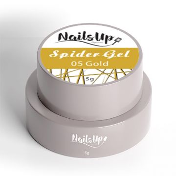 Spider Gel NailsUp - 05 Gold