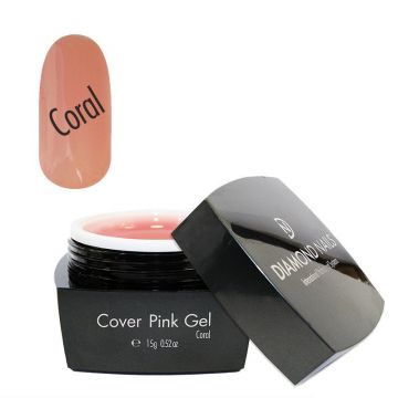 Gel Camuflaj Coral Pink Diamond Nails 15 G