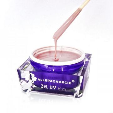 Gel Uv Allepaznokcie Perfect French Natural Gel Uv 50 ml