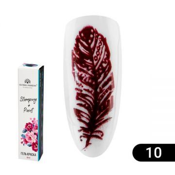 Gel vopsea pentru pictura chinezeasca si stamping 8 ml, Painting Stamping 10