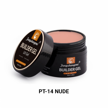 Fsm gel uv constructie 14- nude 50 gr - pt-14