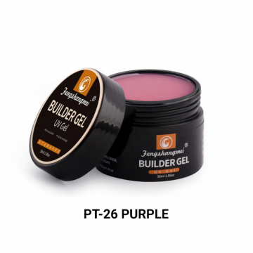 Fsm gel uv constructie 26- purple 50 gr - pt-26