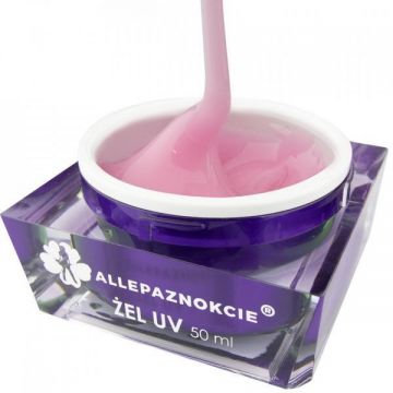 Gel UV Allepaznokcie Jelly Cotton Pink Gel UV 50 ml