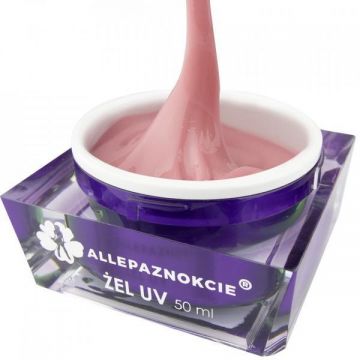 Gel UV Allepaznokcie Jelly Nude Gel UV 50 ml