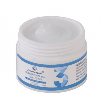 GEL UV CONSTRUCTIE FSM 15ML - 03 Alb laptos