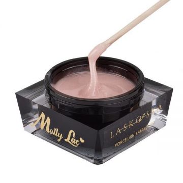 Gel UV MollyLac Sparkle Light Nude 50 g