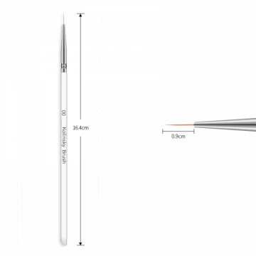 Pensula pictura kolinsky #00