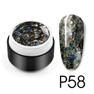 Starry platinum color gel p58