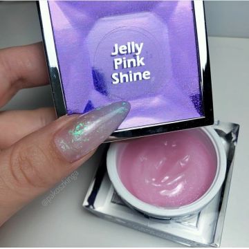 Gel UV Constructie- Jelly Pink Shine 15 ml Allepaznokcie