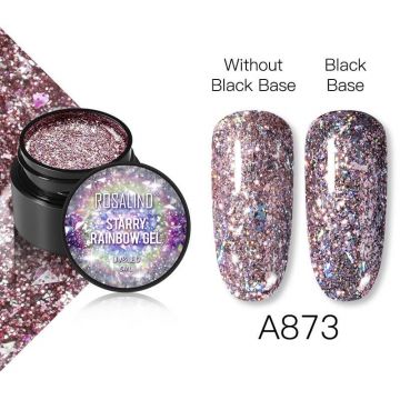 Starry rainbow color gel a873