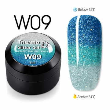 Thermo Glitter Color Gel W09 - W01