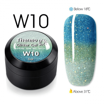 Thermo Glitter Color Gel W10 - W01