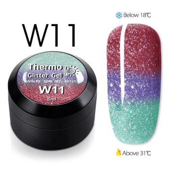 Thermo Glitter Color Gel W11 - W01