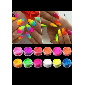 PIGMENT NEON SET 12 CULORI - PIG12V01 - Everin.ro