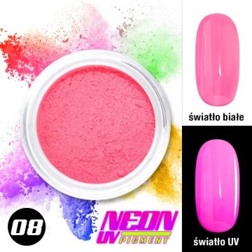 Pigment neon unghii PN8 - PN8 - Everin.ro