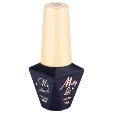 Top coat fara degresare Molly Lac- Mr. Miracle 10gr - MM-ML10 - Everin.ro